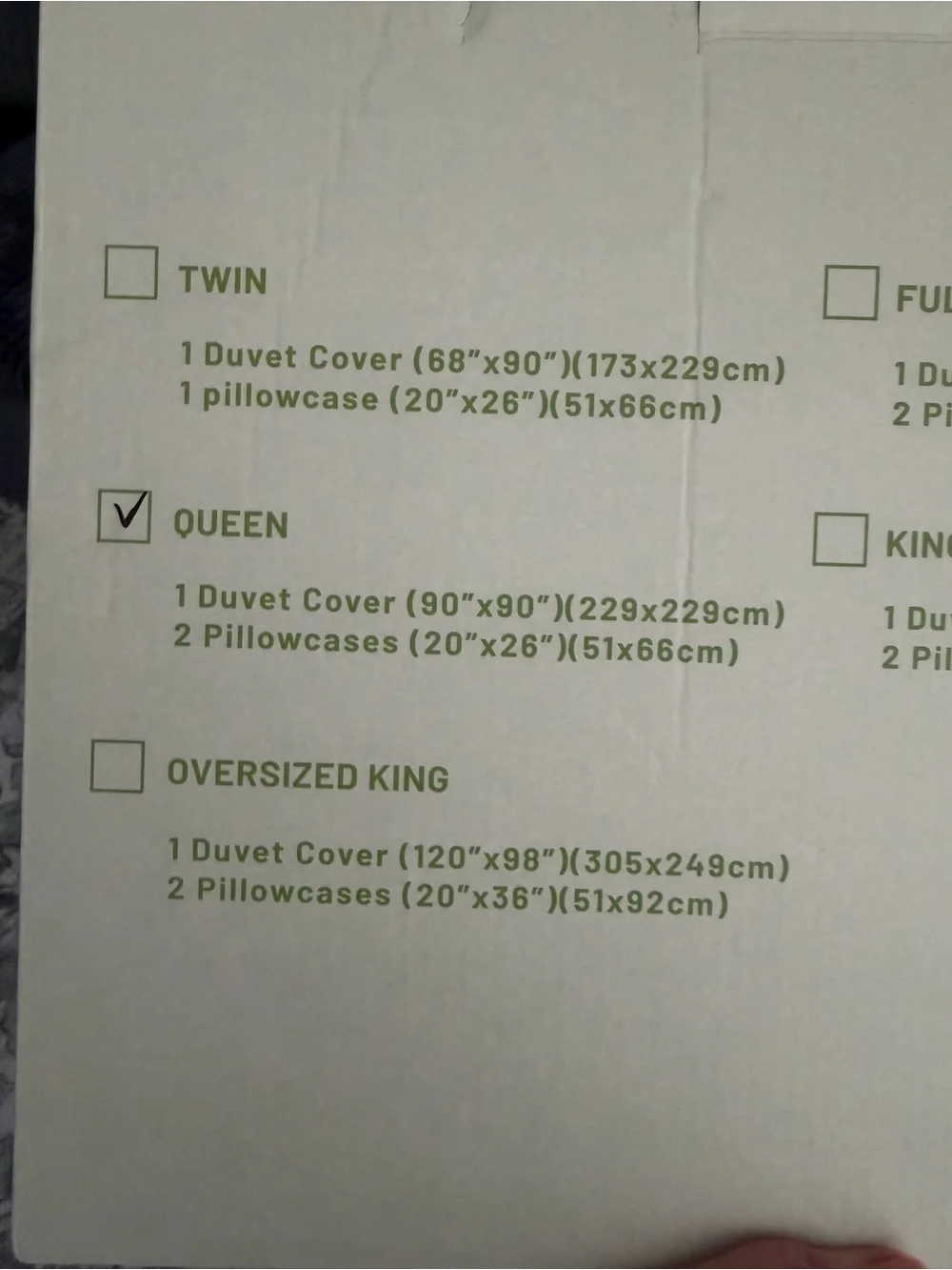 100% Organic Cotton Muslin Duvet Cover Set Queen – Brown